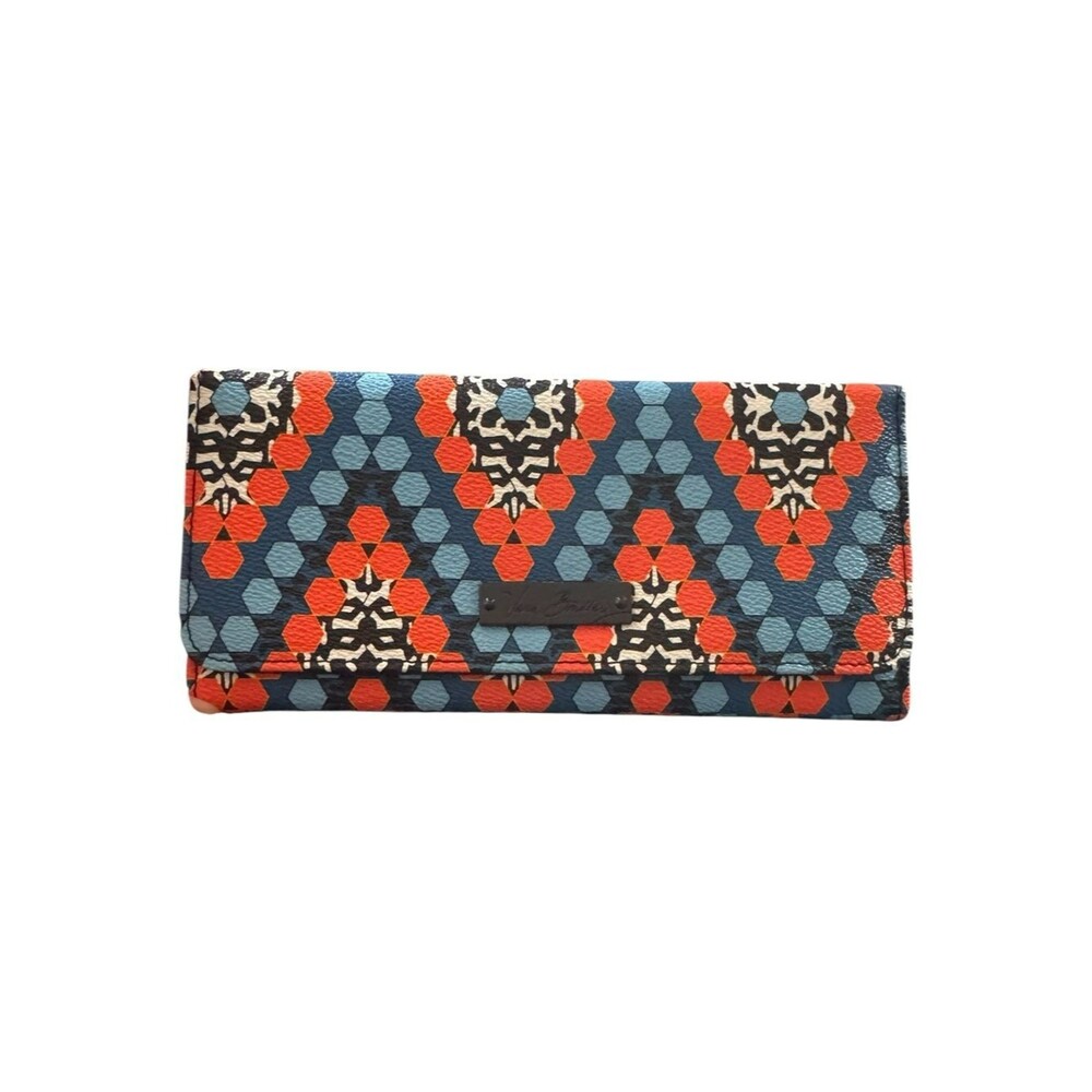Vera Bradley Slim Travel Organizer Wallet Marrakesh Beads